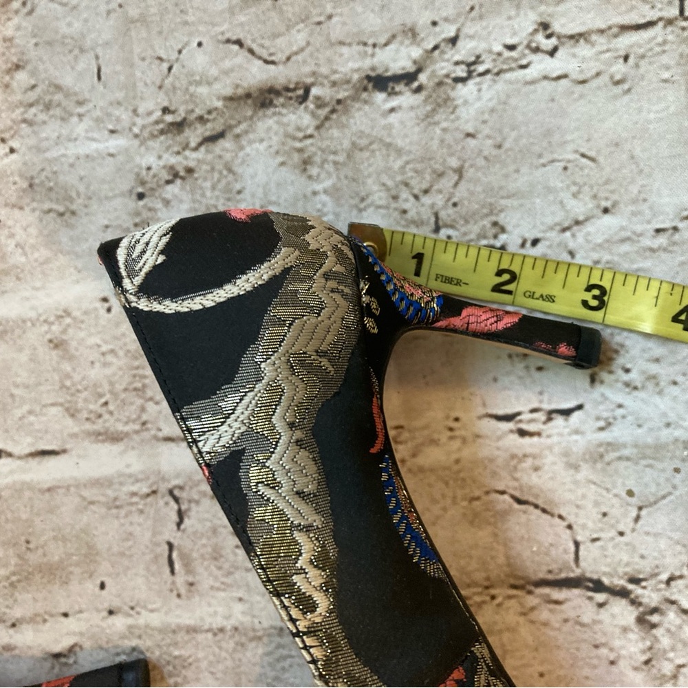 Nwot Zara, Basic Multiple Color Pattern Fabric Up… - image 6